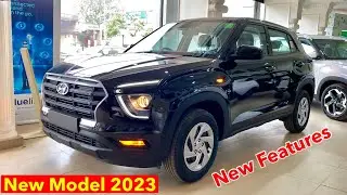 Creta तो बदल गई 😳 Hyundai Creta E Diesel 2023 ❣️| Review 2023 | Santosh Kushwaha