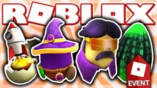 HOW TO GET ROCKET EGGSCAPE, MERLIN THE MEGGICAL, EGGY VICE, & EGGTRIX! (Roblox EGG HUNT Event 2019)