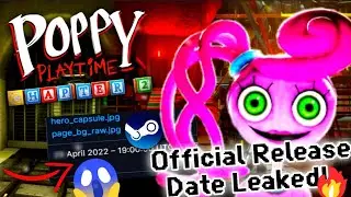 Poppy Playtime Chapter 2 OFFICIAL Release Date Leaked! | Poppy Playtime Chapter 2 | MOB Games