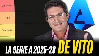 VITO DE PALMA y sus PREDICCIONES de la SERIE A 2025-26