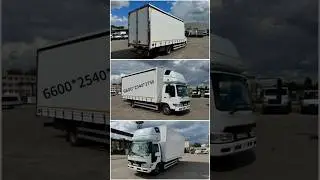 Обзор на фургон для Хино 🔥 Накрышный спальник Hino.