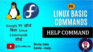 help command in linux | Linux Basic command | command with help option | Hindi