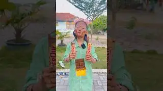 😱Makan Coklat Dikit dan Banyak🤣 #Shorts