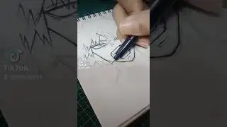 bakugou drawing
