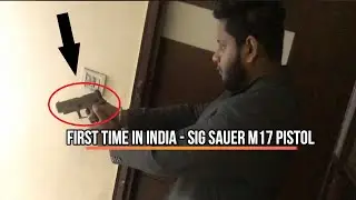 Gun Unboxing | First Time In India - SIG Sauer M17 P320 ASP CO2 Pellet Pistol | Full HD