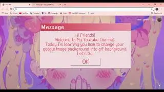 How to Change Google Image Background into Gif Background