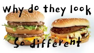 Why the food we eat doesn't look like food in the pictures?