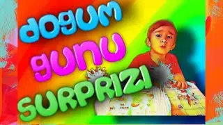 Dedemle anneannemi ziyarete köye gittik. Doğum günü sürprizi ile karşılaştım. Her yerim pasta oldu