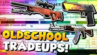 OLDSCHOOL Tradeup Contracts for my new RETRO LOADOUT!