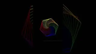 Draw a Rainbow 🌈 in python using 🐢Turtle Graphics #shorts #python #coding #pythoncoding #programming