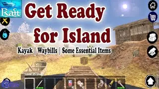Let's build Kayak for Island - Survival and Craft: Crafting In The Ocean  GAME