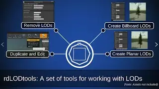 UE Asset Ajánló #1 - rdLODtools