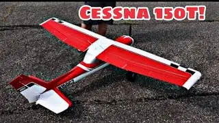 Test Flight of the E-flite Carbon-Z Cessna 150T 2.1m BNF Basic!