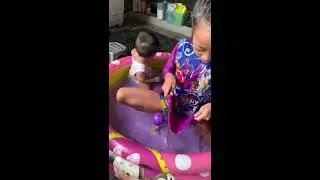 Bocil Berenang Rame Rame Seru Basah Kuyup | Kids Swimming Together Very Fun and Happyness