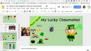 St. Patrick's Day- Slides Practice- Copy, Paste & Crop