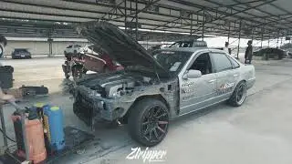 Drift Addict Ep.8 : CEFIRO X UZ = SUPER DRIFT (RAW SOUND)