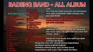 BADENG BAND - FULL ALBUM CICING BOROSAN | ALUH ALUH KEWEH | CALO | MUSIK BALI (LIRIK VIDEO)
