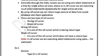 08 refcursor in plsql