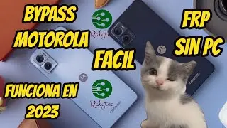 Quitar cuenta Google Motorola Android 12 sin PC E22 i y compatibles|| Nivel Kinder FRP bypass