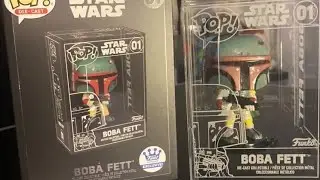 Funko a Exclusive diecast Boba Fett￼￼