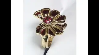 New design 18KT gold ring