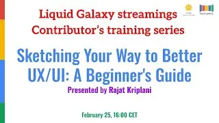 Sketching Your Way to Better UX/UI: A Beginner's Guide, presented by Rajat Kriplani