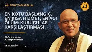 11. Dinlerin kurucularının karşılaştırılması