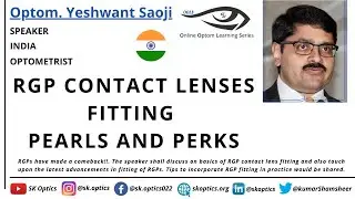 #RGP Contact Lenses Fitting Pearls and Perks. How to start fitting? | OOLS | Optom. Yeshwant Saoji