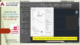 AutoCAD HATCH!!HATCH Command!!How to use HATCH? How to create a HATCH Pattern in hindi!Autocad HATCH