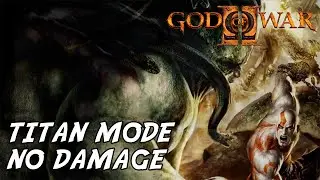 God of War 2 - Euryale Boss Fight (No Damage + Very Hard)