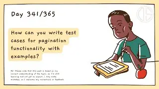 How can you write test cases for pagination functionality with examples?