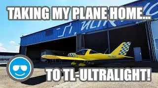 Taking my plane on a 465 NM trip to TL Ultralight at Hradec Králové Airport (LKHK) in CZ - S02 E15