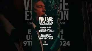 Don’t miss the chance to see THE VINTAGE EXPLOSION in these iconic venues! Tickets on sale now!