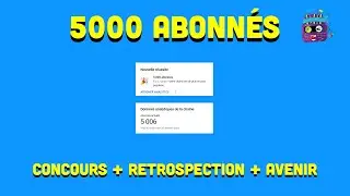 5000 abonnés, Concours, Rétrospection et Futur de la chaine