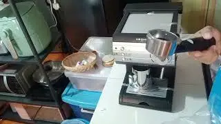 Unboxing Expresso Cappuccino Machine