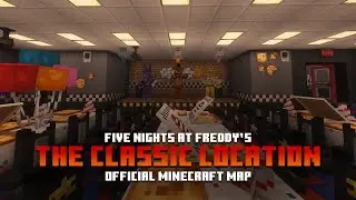 BUILDING AN OFFICIAL FNAF 1 Map In MINECRAFT + [DOWNLOAD]