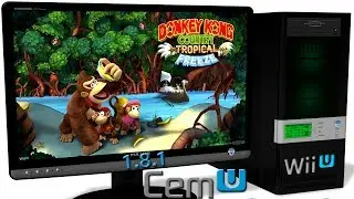 CEMU 1.8.1b Wii U Emulator - Donkey Kong Country: Tropical Freeze (2014). Ingame. Test #19