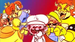 Luigi's Bisexual Panic With Daisy and Bowser || Super Mario Bros. Movie (Comic Dubs)