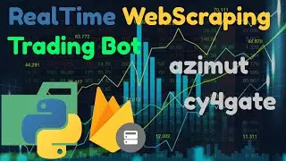 Real Time Stock Price Scraping With Python And Firebase Trading Bot Realtime Calculatio Auto Trading
