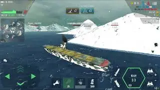 [Battle of warships] USS JUNYO   chop chop 700k damage!!