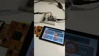 Мини-метеостанция на ESP32 (Arduino) и BME280 с выводом данных на дисплей DWIN.