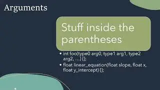 Part 3: Functions