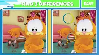 Spot the difference Garfield