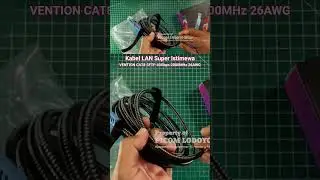 Super Special LAN Cable..!! VENTION IKJ CAT8 SFTP GAMING PATCH CABLE 40Gbps 2000MHz 26AWG