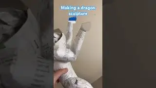 Part 3! #fypage #puppetstuff #puppet #puppetmaker #papercraft #paperpuppet #art #fyp #dragonartist