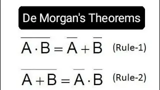 De Morgan's Theorem