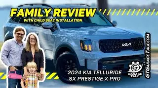 2024 Kia Telluride SX Prestige X Pro | Family Review with Child Seat Installation