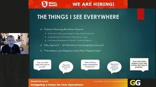 Daniel McLaren - Designing a Game for Live Operations