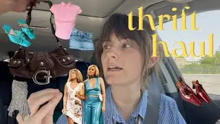 MY FIRST VINTAGE POP UP MARKET | thrift hauls & market prep