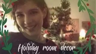 New Year’s Room Tour Decor / Как я украсила комнату к Новому Году?